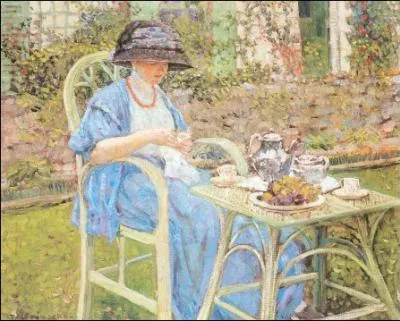 Qui a peint 'Petit-djeuner dans le jardin' ?