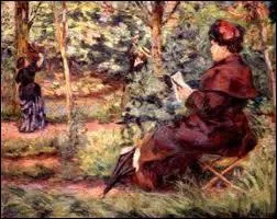 Qui a peint 'Dans le jardin' ?