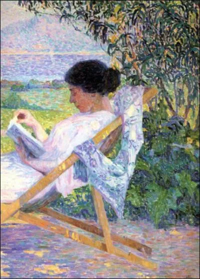 Qui a peint 'Femme au jardin' ?