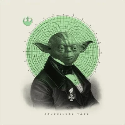 Councilman Yoda. Si on traduit Councilman, a donne...