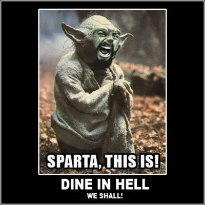 Qui se cache sous les traits de Matre Yoda ? Indice : Le film 300.