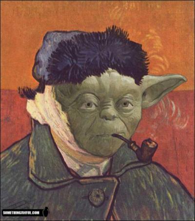 Matre Yoda peint par...