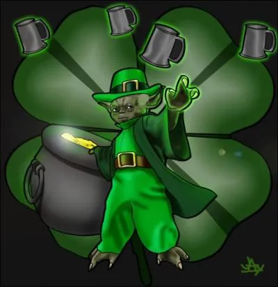 En balade irlandaise; Matre Yoda est. Habill en...