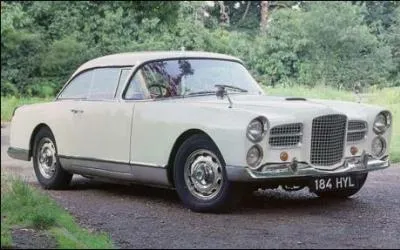 Fonde en 1936, cette marque de voitures de sport et de prestige . Ce modle de 1958 est l'aboutissement de la srie des coups :