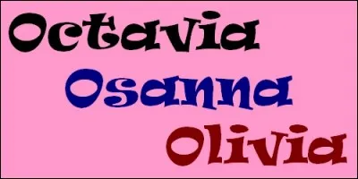 Quel prénom, d'origine latine, a pour signification "la huitième née" et se fête le 20 novembre ?