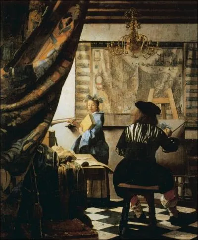Qui a peint 'L'Atelier du Peintre' en 1670