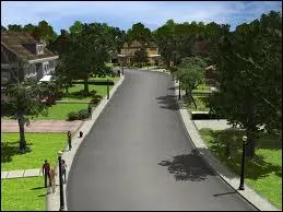 Comment s'appelle le quartier chic o se passe l'action ?