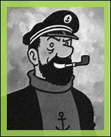 Marin de fiction colreux et alcoolique , le meilleur ami de Tintin :