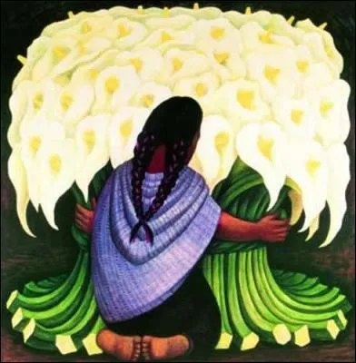 La vendeuse de fleurs, titre du tableau, est une oeuvre de ?