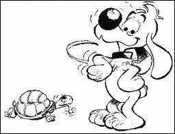 Voil� un Bill farceur : c'est Bill le cocker, de la fameuse BD Boule et Bill. Qui dessine Bill ?