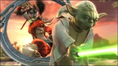 Matre Yoda s'est retrouv invit dans un jeu vido de combat. Lequel ?