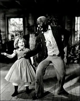 Les claquettes sont considres comme l'expression la plus sophistique de la danse jazz. Quel est ce danseur qui volue aux cts de la jeune Shirley Temple ?