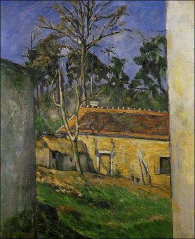 Qui a peint Cour de ferme  Auvers ?