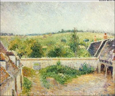 Qui a peint Cour de ferme  Eragny ?
