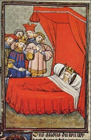  la suite d'un malaise  la chasse, Philippe le Bel rend l'me  Fontainebleau.