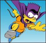 Quel personnage de super héros Bart s'est-il amusé à créer ?