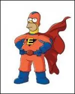 Quel est le nom du super hros imagin par le vendeur de BD ?