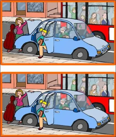 Combien il y a de diffrences ?