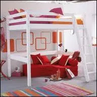 En anglais, comment s'appelle l'endroit o je dors ?