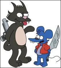 Quel dessin anim regardent Lisa et Bart ?