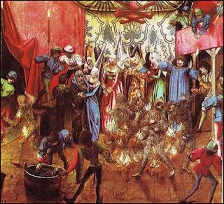 Le 28 Janvier 1393,  l'htel de Saint-Pol de Paris, se droule le bal surnomm des Ardents qui verra la mort de 4 participants (victimes du feu). Mais quel est le nom initial de ce bal ?
