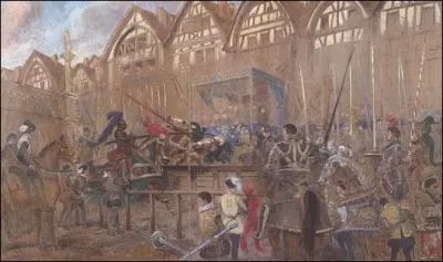 Le 30 Juin 1559,  l'issue d'un tournoi, Henri II reoit dans l'il la lance de son adversaire et meurt dix jours plus tard. Quel tait le nom de son adversaire ?