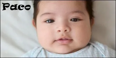 De quel pr&eacute;nom Paco est-il le diminutif ?