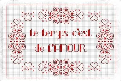 ''Le temps de l'AMOUR'' a été chanté par deux artistes qui forment une sorte de couple...