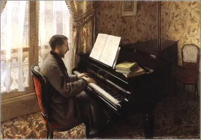 Qui a peint Homme au piano ?
