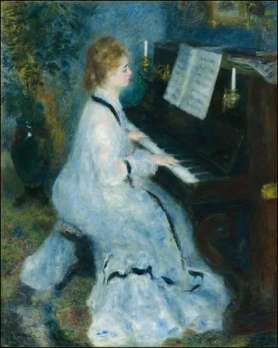 Qui a peint Femme au piano ?