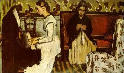 Qui a peint Jeune fille au piano, ouverture de Tannhauser ?
