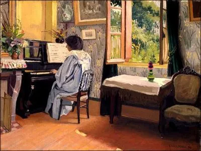Qui a peint Le piano ?