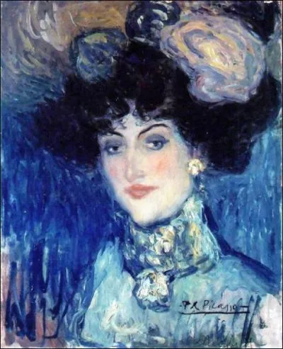 De qui est cette 'Femme au chapeau  plumes' ?