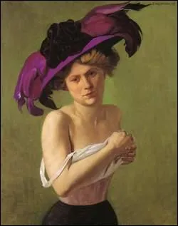 Qui a peint 'Le chapeau violet' ?