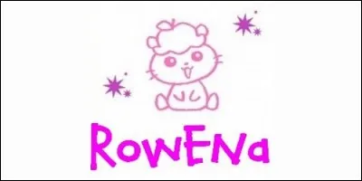 Quelle est l'origine de Rowena, prénom qui signifie "la gloire du chef" ?
