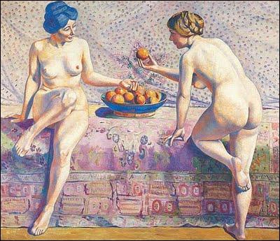 Qui a peint 'Femmes aux oranges' ?