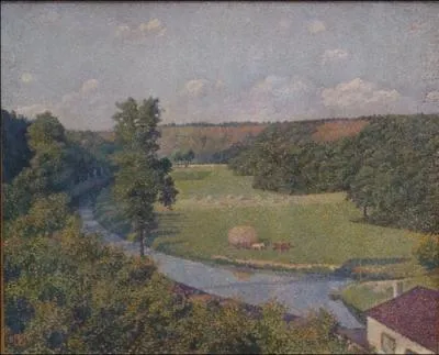 Qui a peint 'La valle de la Sambre' ?