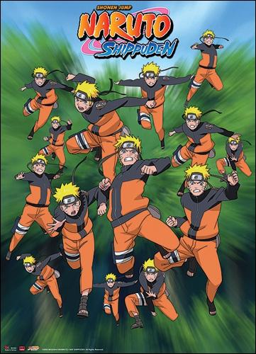 Par quelle citation Naruto invoque-t-il ses clones ?