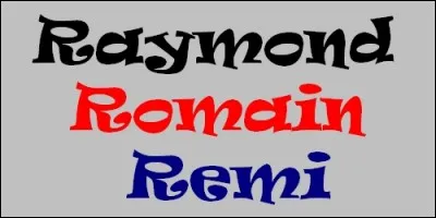 Quel pr&eacute;nom, d'origine latine, se f&ecirc;te le 15 janvier et signifie "le rem&egrave;de" ?