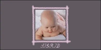 Que signifie le prénom Sigrid, d'origine germanique ?