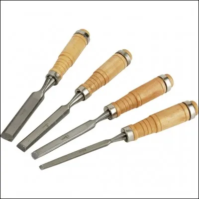 Pour quel type de pratique le ciseau de menuisier s'emploie-t-il ?