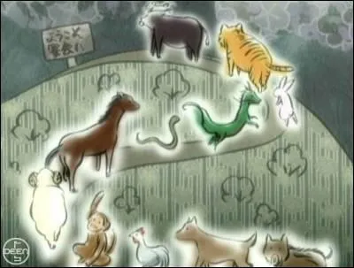 Question bonus : Quel animal ne fait pas partie des douze ?