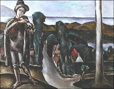 Qui a peint Le joueur de cornemuse ?