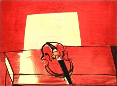 Qui a peint Le violon rouge ?