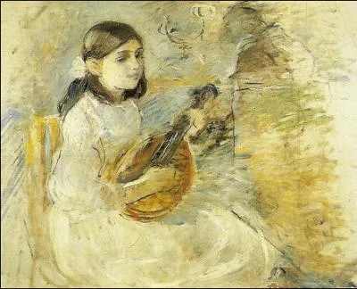 Qui a peint Fillette à la mandoline ?