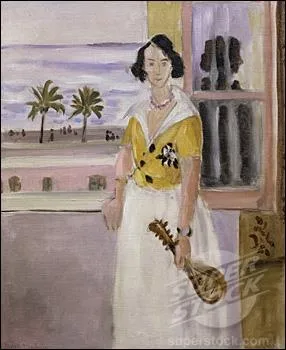 Qui a peint Femme à la mandoline ?