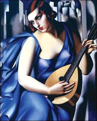 Qui a peint Femme à la guitare ?