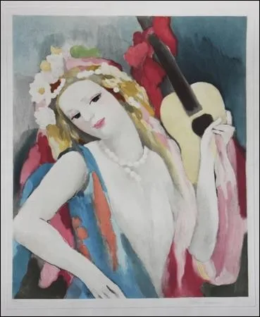 Qui a peint Femme à la guitare ?
