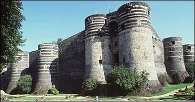 Chteau des ducs d'Anjou situ dans le dpartement de Maine-et-Loire.