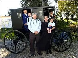 La communaut Amish est situe aux Etats-Unis. Elle vit de faon sommaire, sans eau ni lectricit, coupe du monde moderne. Comment s'appelle leur carriole traditionnelle tire par un cheval ?